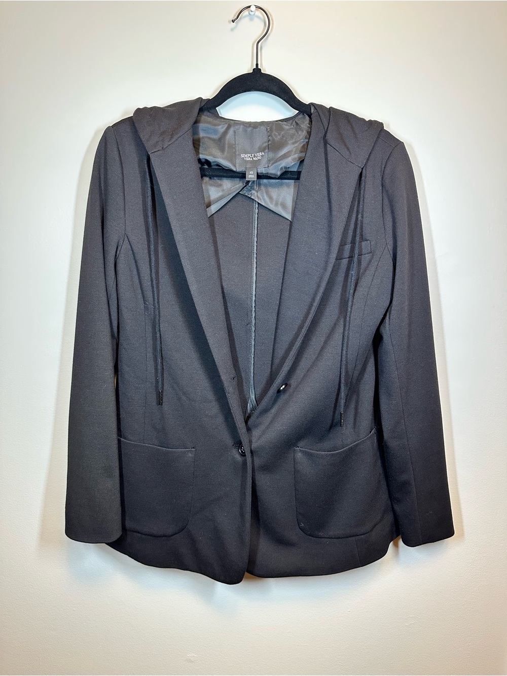 Hooded Blazer Jacket - Women